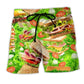 Sandwich Food Beach Shorts For Casual Day Trips And Easy Warm Weather Wear