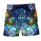 Majestic Lion Beach Shorts For Resort Days And Distinctive Seasonal Style