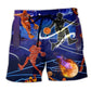 Basketball Is In My DNA Statement Beach Shorts Design View For Summer Events And Coastal Getaways