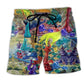 Chess Fantasy World Beach Shorts For Relaxed Shoreline Days And Comfortable Daily Wear