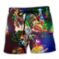 Rodeo Horse Legacy Western Beach Shorts For Holiday Cruises And Travel Ready Comfort