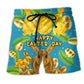 Easter Rabbit Gift Floral Beach Shorts For Warm Weather Outings And Comfortable Daily Wear