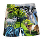 Goat Anything Farm Humor Beach Shorts For Coastal Adventures And Relaxed Summer Wear