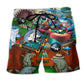 Shark Pool Billiards Beach Shorts For Relaxed Shoreline Days And Thoughtful Gift Giving