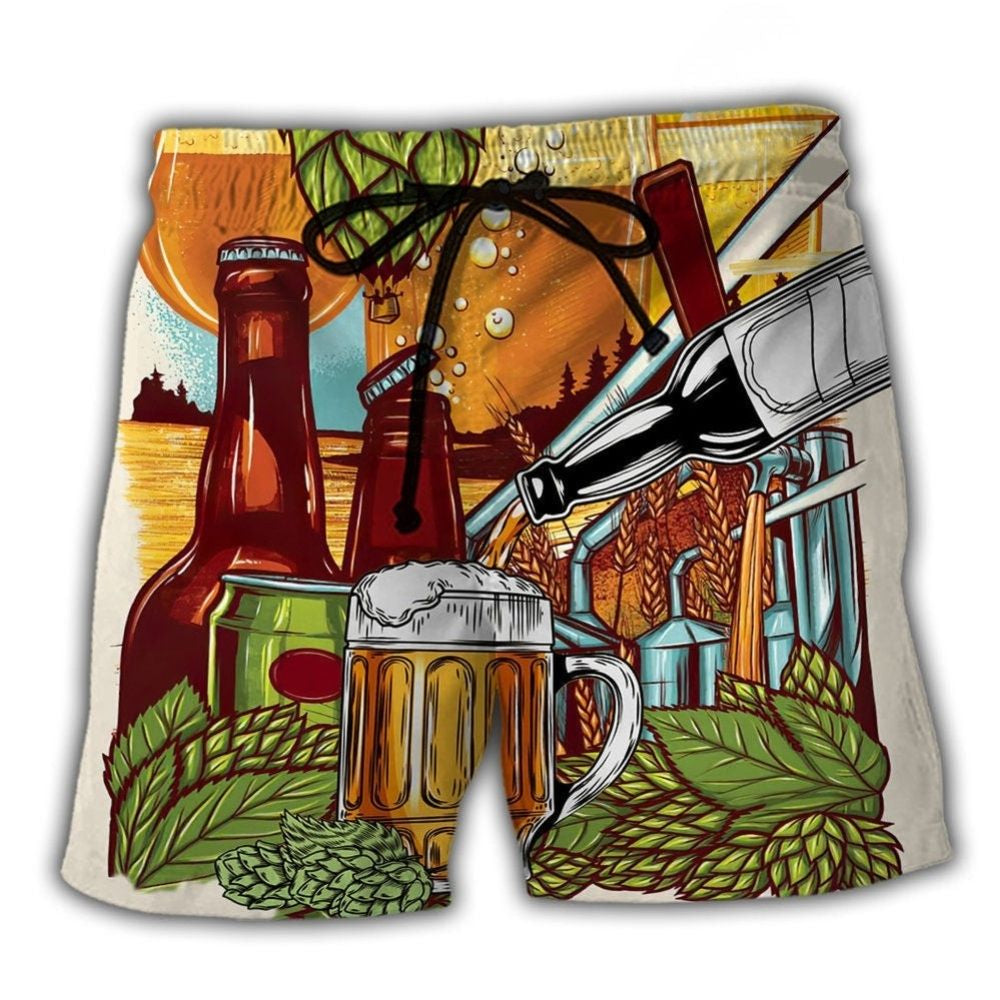 Craft Beer Beach Shorts For Beach Days And Everyday Comfort