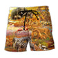 Wildlife Conservation Beach Shorts For Island Escapes And Flexible Everyday Wear