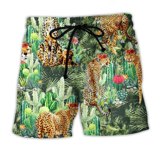 Catamount Cactus Beach Shorts For Summer Festivals And Flexible Everyday Wear