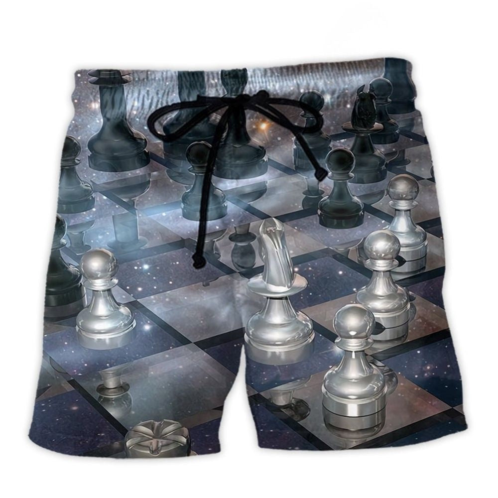 Chess Play Beach Shorts For Poolside Relaxation And Memorable Gift Ideas
