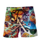 Music World Guitar Beach Shorts For Relaxed Shoreline Days And Weekend Casual Style