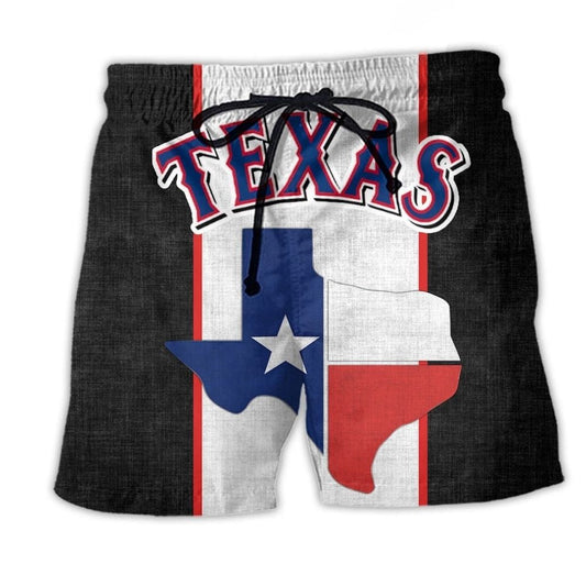 Texas Peace Life Lone Star Beach Shorts For Sunny Holidays And Comfortable Daily Styling