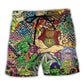 Bohemian Freedom Lifestyle Beach Shorts For Coastal Road Trips And Laid Back Daily Wear