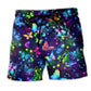 Colorful Butterfly Beach Shorts For Coastal Adventures And Vacation Ready Style
