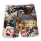 Cat Playing Poker Beach Shorts For Weekend Escapes And Comfortable Resort Style
