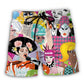 Drag Performer Singing Stage Beach Shorts For Resort Travel And Thoughtful Summer Gifting