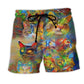 Cute Cat Beach Shorts For Resort Days And Travel Ready Comfort