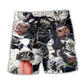 Happy Dairy Cow Farm Life Beach Shorts For Coastal Adventures And Relaxed Summer Wear