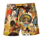 Turkey Bad Day To Be An Animal Funny Beach Shorts Artwork Detail For Tropical Travel And Everyday Wear