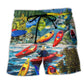 Kayaking River Adventure Beach Shorts For Outdoor Adventures And Everyday Comfort