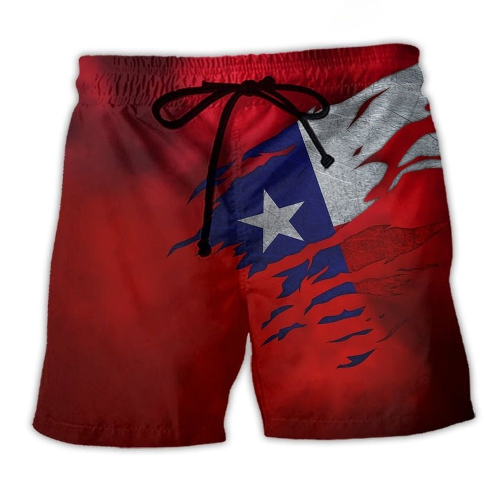 Texas Peace Life Star State Beach Shorts Design View For Summer Events And Coastal Getaways