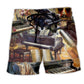 Pianist Music Lover Always Beach Shorts Design Detail For Resort And Beach Day Style