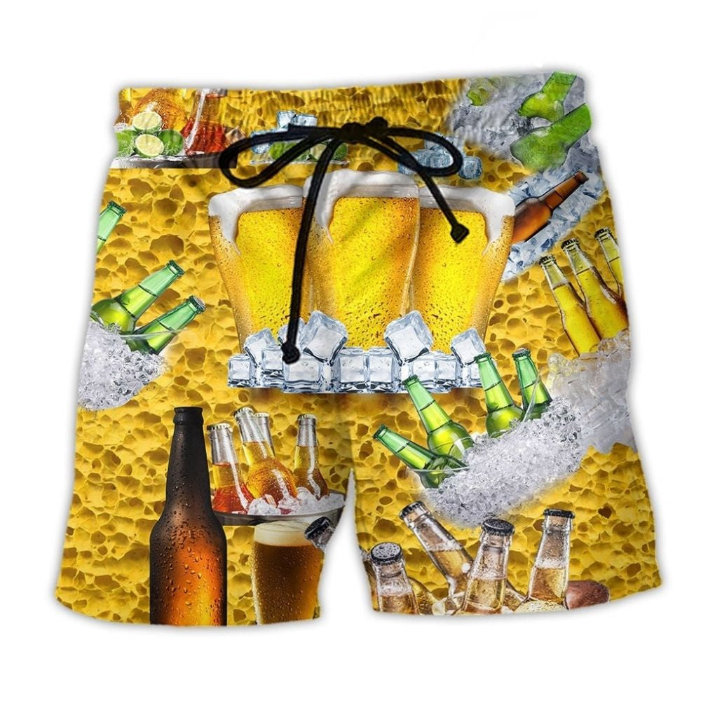 Craft Beer Beach Shorts For Resort Days And Flexible Everyday Wear