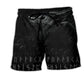 Viking Warrior Heritage Black Beach Shorts Print Detail For Thoughtful Gift Giving