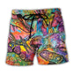 Colorful Dinosaur Beach Shorts For Warm Weather Outings And Thoughtful Gift Giving