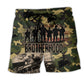 Veteran Brave America Thanks Beach Shorts For Poolside Relaxation And Lightweight Summer Style
