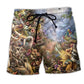 Bird Heaven Beach Shorts For Summer Festivals And Easygoing Coastal Style