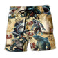 Shark Jawsome Ocean Beach Shorts For Sunny Day Getaways And Relaxed Holiday Style