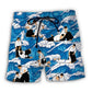 Aikido Strength Discipline Martial Beach Shorts For Sunny Holidays And Comfortable Daily Styling