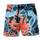 Octopus Ocean Beach Shorts For Coastal Road Trips And Distinctive Seasonal Style
