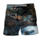Veteran Tank Crew Hero Dark Beach Shorts For Sunny Holidays And Comfortable Daily Styling