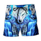 Blue Wolf Beach Shorts For Coastal Road Trips And Lightweight Summer Style
