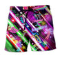 Cocktail Party Hour Beach Shorts For Island Escapes And Lightweight Summer Style