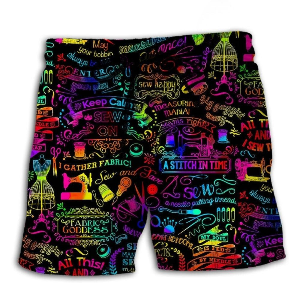 Sewing Craft Beach Shorts For Weekend Escapes And Casual Outdoor Comfort