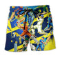 Play Cricket Sports Beach Shorts For Resort Getaways And Easy Warm Weather Wear