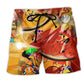 Vintage Bicycle Beach Shorts For Holiday Cruises And Easygoing Coastal Style
