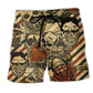 Viking Skull Warrior Life Beach Shorts For Coastal Adventures And Relaxed Summer Wear
