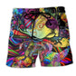 Pitbull Parents Pattern Beach Shorts For Outdoor Adventures And Thoughtful Seasonal Gifts