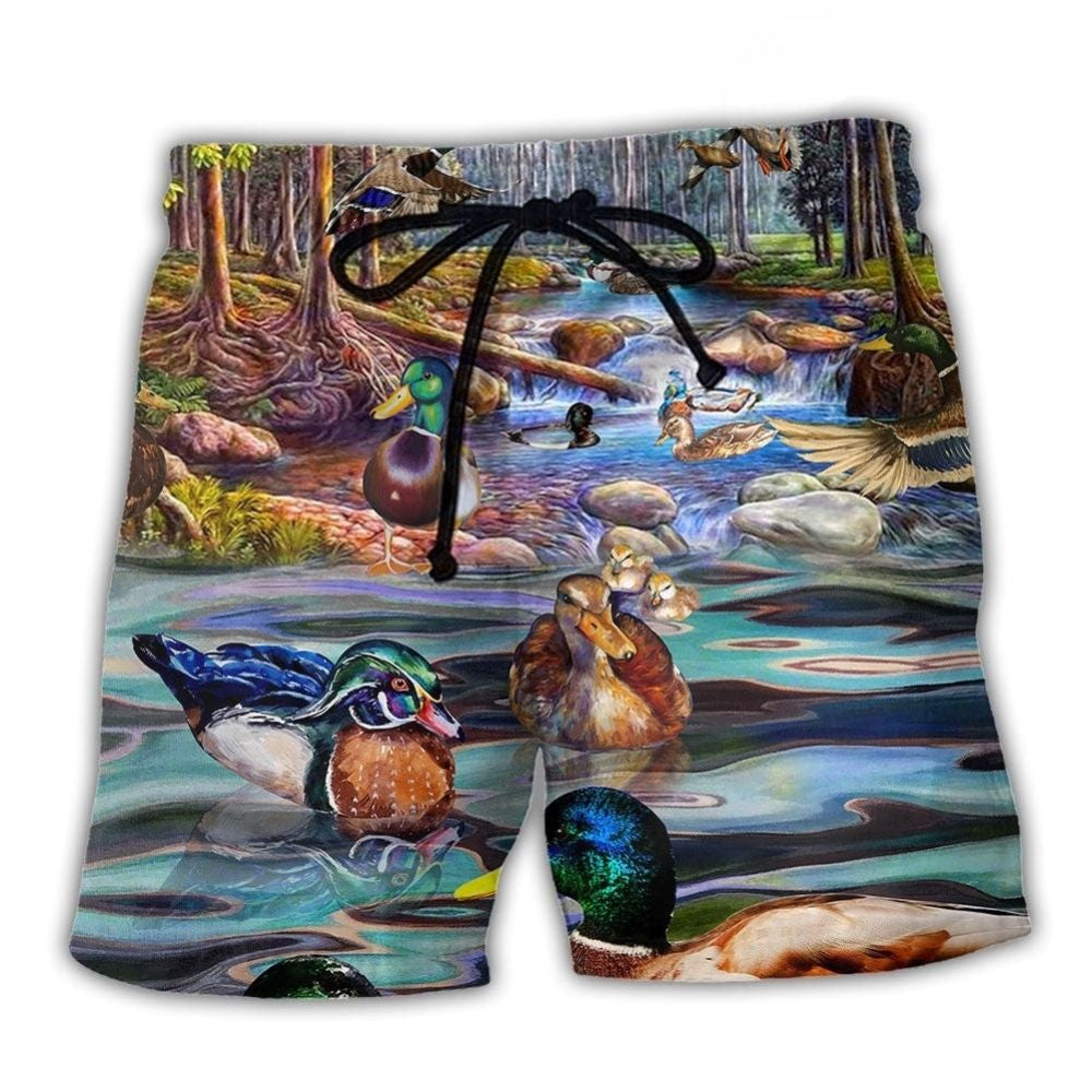 Duck Lake Freedom Beach Shorts For Coastal Road Trips And Thoughtful Gift Giving