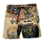 American Pride Truck Beach Shorts For Relaxed Shoreline Days And Bright Summer Outfits
