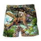 Leopard Animal Forest Beach Shorts For Resort Days And Easy Warm Weather Wear