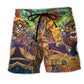 Tiki Bar Beach Shorts For Tropical Holidays And Flexible Everyday Wear