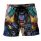Mandrill Monkey Forest Lover Beach Shorts Print Detail For Thoughtful Gift Giving