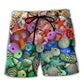 Starfish Seashell Beach Shorts For Poolside Relaxation And Relaxed Casual Style