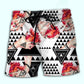 Mystic Witch Ritual Hand Beach Shorts Print Detail For Beach Activities And Vacation Wear