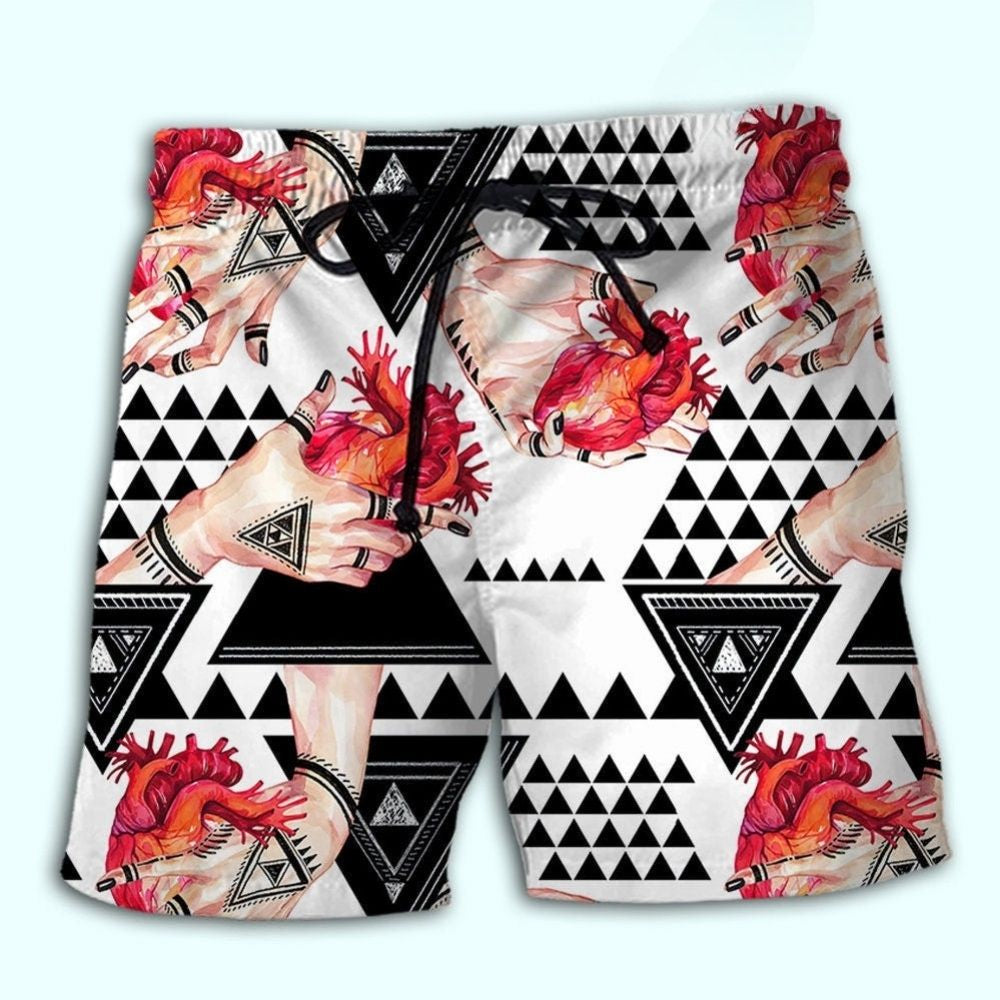 Mystic Witch Ritual Hand Beach Shorts Print Detail For Beach Activities And Vacation Wear