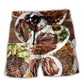 BBQ Brisket Food Beach Shorts For Beach Days And Comfortable Daily Wear