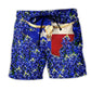 Texas Bluebonnet Beach Shorts For Seaside Travel And Memorable Gift Ideas